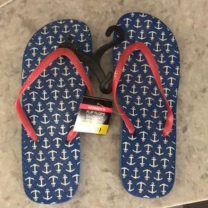 Women’s Flip Flops 7/8 sailing anchor